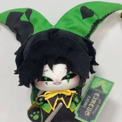Nouveau Le Cirque des Freaks Peluche Bouffon Pierrothe Arlequin Freaks Pierrot Peluche Jouet Périphériques Anime Jeu Peluche Pendentif Cadeau