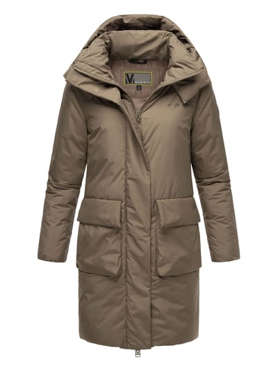 Marikoo dames winterjas met magneetsluiting – model Nanami
