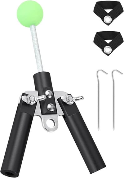 Tentstok Connector - Hoekverbinding - Outdoor Setup - Verstelbare Hoek - 16 cm - Zwart