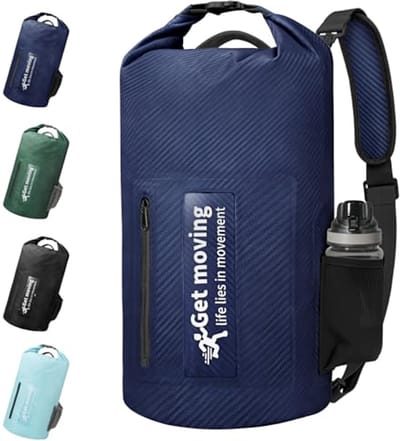 Waterdichte dry bag 10L en 20L, ideale tas voor kajakken, vissen en outdoor-avonturen