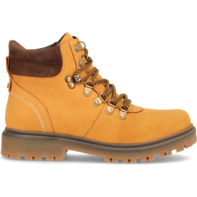 Cafe Moda - Dames - Veterboot - Bruin - Maat 37