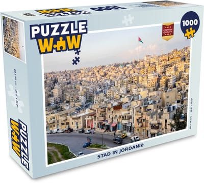 Puzzel Stad in Jordanië - Legpuzzel - Puzzel 1000 stukjes volwassenen