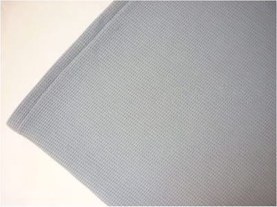 Oogappel Tricot Wafel Zomer Wiegdeken 75x100 cm-Blauw