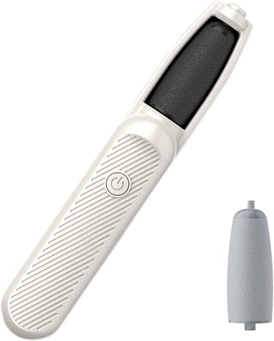 Elektrische Eeltverwijderaar - Voetvijl - Zachte Voeten - Oplaadbaar - 19 cm - Wit