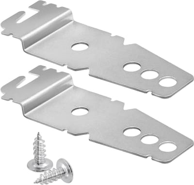 Vaatwasser Montageset - Vaatwasser Beugel Houder - Stabiele Installatie - Corrosiebestendig IJzer - 20 x 50 x 20 mm - Zilver