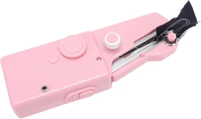 Mini Naaimachine - Draagbare machine - Kleding repareren - Compact en lichtgewicht - 23 x 9 x 5 cm - Bruin