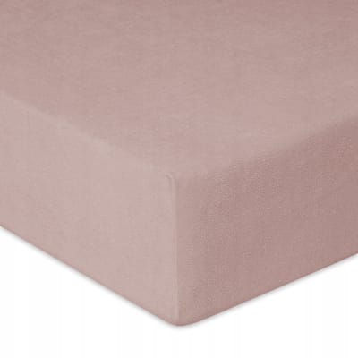 Hoeslaken Frotte met Elastiek 90/100x190/200cm - Zacht Roze