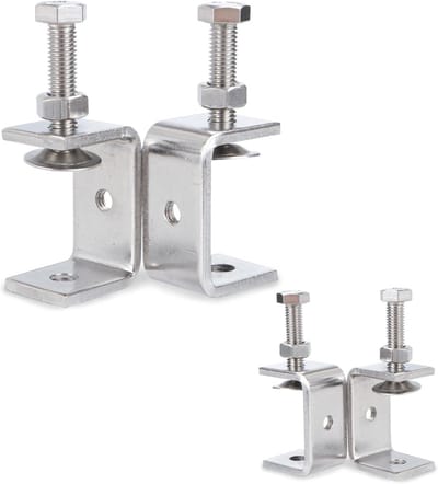Machineklem - RVS - 47 mm - Roestvrijstalen Kleine Draagklem voor Lassen en Houtbewerking