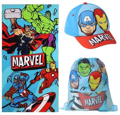 Strandhanddoek The Avengers 70 x 140 cm (3 Onderdelen)