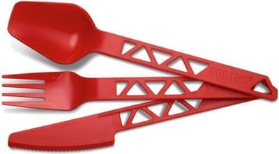 Primus Lightweight Tritan Trail Bestekset Rood