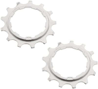 Dailygoods- Fiets Cassette Stalen Cog - 2 Stuks - Compatibel met Shimano HG Serie - Geschikt voor Mountain- en Racefietsen - Buitendiameter 45 mm - Duurzaam en Corrosiebestendig