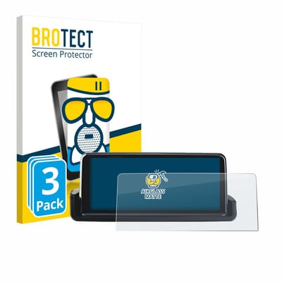 BROTECT - Screenprotector voor Junsun Carplay 10.25" - Folie Beschermfolie Beschermglas matte 3 Stuks