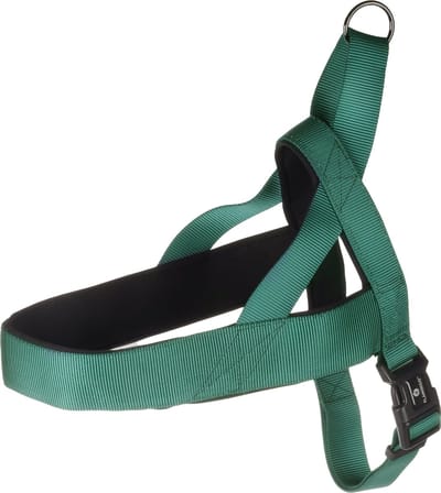 Flamingo Abbi Noors - Harnas Honden - Noors Harnas Abbi Groen Xxl 75-100cm 32mm - 1st - 190714 - 1st