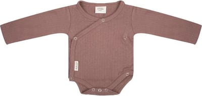 Little Indians Baby Overslagromper Lange mouw Burlwood