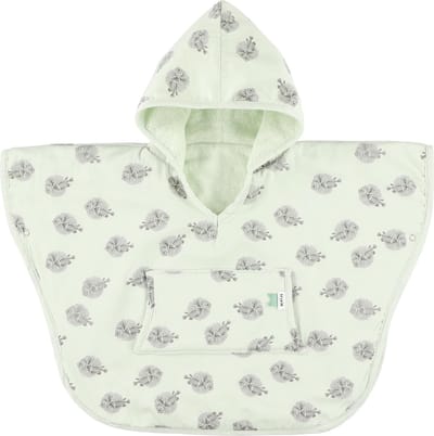Trixie Badponcho Blowfish Junior Katoen Mintgroen 2/4 Jaar