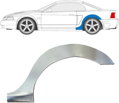 Reparatiepaneel achterspatbord voor Ford Mustang 1999-2004 Grand / Links