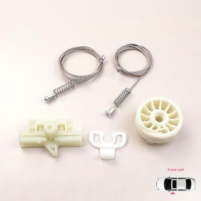 BWR5313 Reparatieset voor elektrische raammechanisme-heffer linker voorportier voor Fiat Abarth Punto Grande Evo MK3 199 2005-2024 51723316