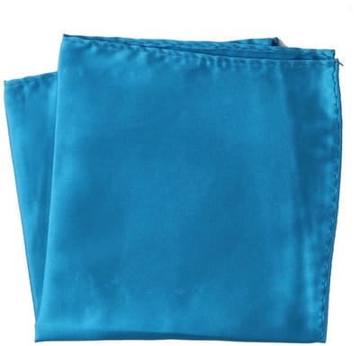 Vierkant zakdoekje voor heren - Satijnen zakdoekje voor heren - Effen zakdoekje - Geschikt voor kerstfeesten, bruiloften en formele gelegenheden - 30 cm x 30 cm