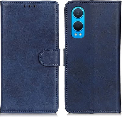 Coverup Hoesje - Geschikt voor OnePlus Nord CE4 Lite 5G Hoesje - Coverup Luxe Book Case - Blauw