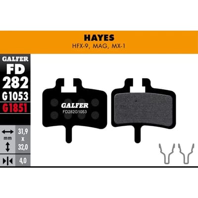 Remblok Galfer Hayes Hfx-9, Mag, Mx-1, Promax Mec