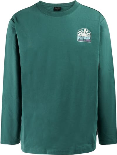 Protest PRTPatrol - T-shirt Heren - Lange mouw - Normale pasvorm - Groen