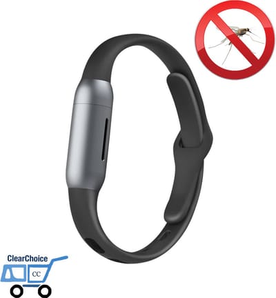 ClearChoice Anti Muggen Armband - Insectenafwerend Polsbandje - Muggenwerende - Kinderarmband - Baby & Kinder Veilig - Muggen armband - Gratis extra Citroen vulling - Plant basis