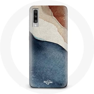 Samsung Galaxy A70 hoesje abstracte textuurachtergrond