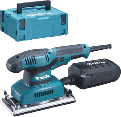 Makita bo3711j BO3711J Vlakschuurmachine Incl. koffer 190 W 93 x 185 mm