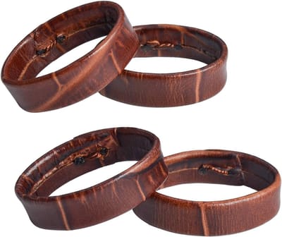 Leren Horlogebandjes Houders, 4 Stuks Vervanglussen, Geschikt voor 18mm 20mm 22mm Horlogebanden, Ideaal voor Horloge Accessoires