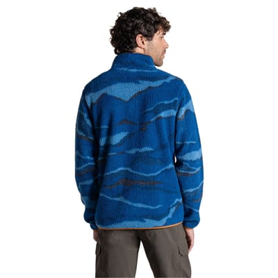 Craghoppers Heren National Trust Rawthey Landschap Fleece Top (Jeneverbes)