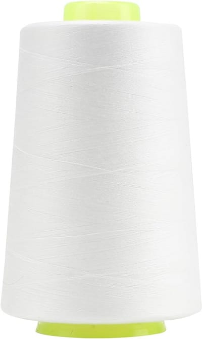 Sterk Nylon Naaigaren Wit 5000 Yard - Voor Naaimachine en Handnaaien