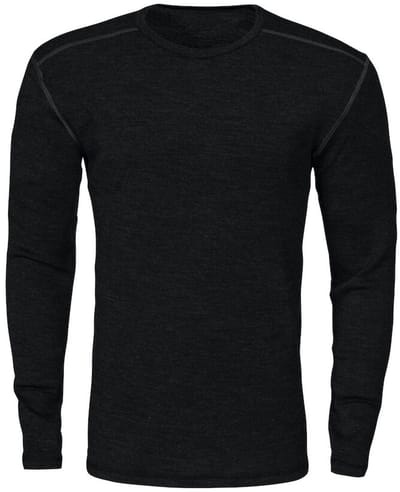 ProJob 3106 THERMISCH T-SHIRT LANGE MOUWEN WOL 643106 - Zwart - S