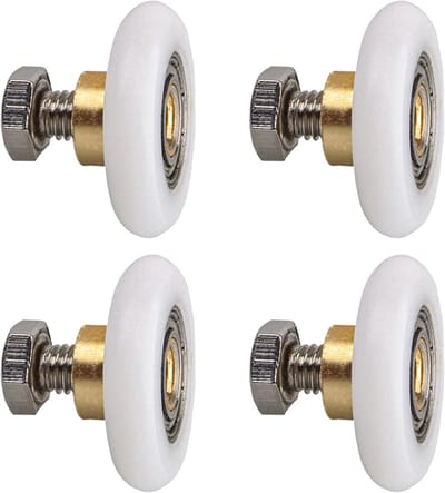 Vervangende Rollen voor Douchedeur 23mm - Set van 4 Stukken voor Douchecabine en Badkameraccessoires