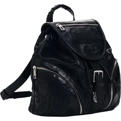 Desigual vrijetijdsrugzak rugzak Siroco Tula Mini Backpack Black zwart