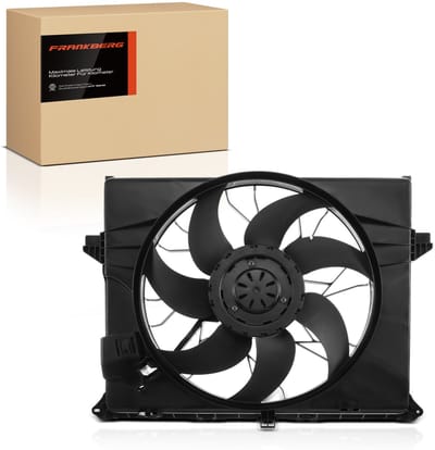 Frankberg 1x Motorradiator enkele ventilator