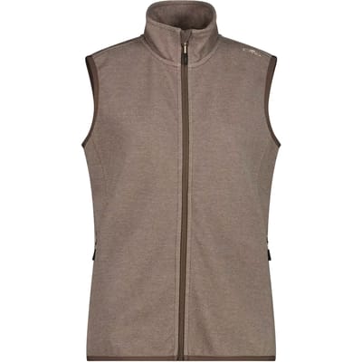 Mouwloos damesjack met capuchon CMP Knit-Tech