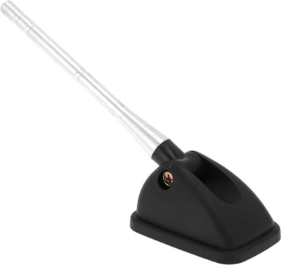 Auto Dummy Antenne - Dakmontage Decoratie - Voertuig Styling - Universele Pasvorm - 16cm Lengte - Zwart Zilver