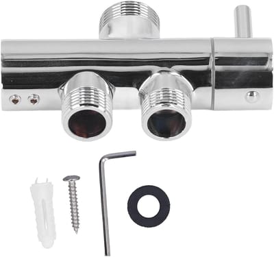 Omschakelklep Douche - Roestvrij - G1 / 2in - Hotel & Badkamer Accessoire