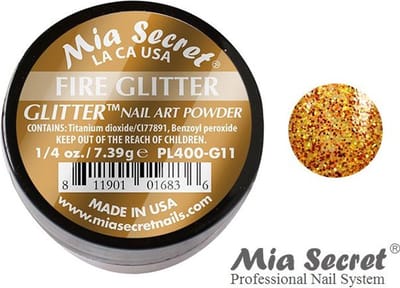 Glitter Acrylpoeder Fire