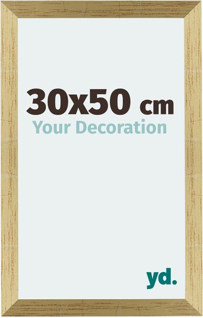 Your Decoration - Fotolijst 30x50 cm - MDF - Goud Glans - Mura