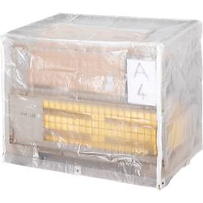 Afdekhoes met 2 ritssluitingen, transparant