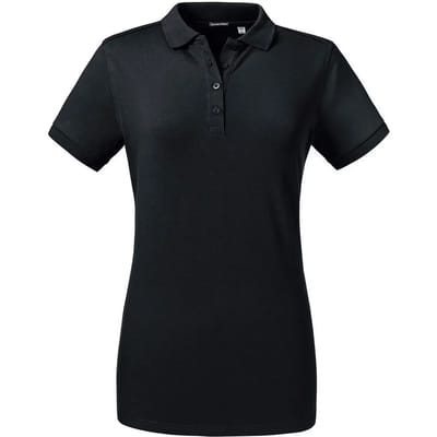 Damespolo Russell Athletic Tailored Stretch