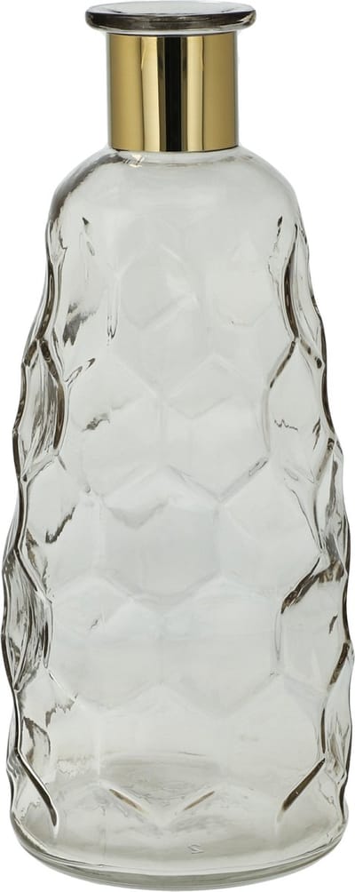 Goebel - Accessoires | Vaas Golden Smoke 30 | Glas - 30cm