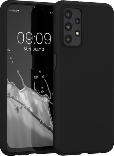 kwmobile telefoonhoesje geschikt voor Samsung Galaxy A23 4G / 5G - Hoesje voor smartphone - Back cover in zwart