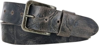 Leren Dames Riem | Kleur: Bruin | Buffellederen Dames Riem | 4,5cm breed | Riemmaat: 85 (totale lengte: 100cm) | 100% echt leer | Nikkelvrije gesp