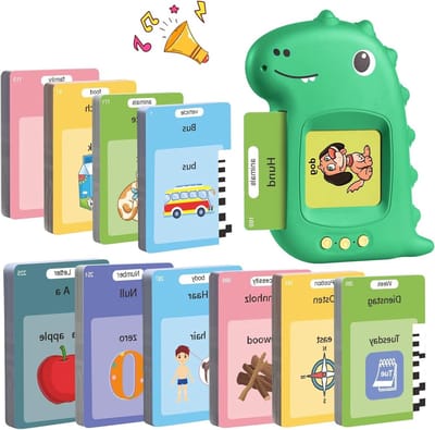 Educatieve Leerkaarten voor Kinderen van 2 tot 6 Jaar, Speelgoed voor Autisme, Taalontwikkeling en Cognitieve Vaardigheden, Perfect Cadeau voor Jongens en Meisjes