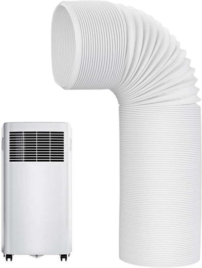 Airco Afvoerslang - Flexibele Pijp - Mobiele Koeling - Hittebestendig PVC - 130/150mm Diameter - Zwart