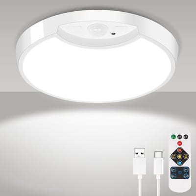 LED Plafondlamp met Bewegingssensor en 3 Kleurtemperaturen - Slimme Verlichting voor Elke Ruimte