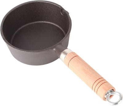 Mini Koekenpan - Kleine pan - Ontbijt maken - Gietijzer - Niet gespecificeerd - Zwart