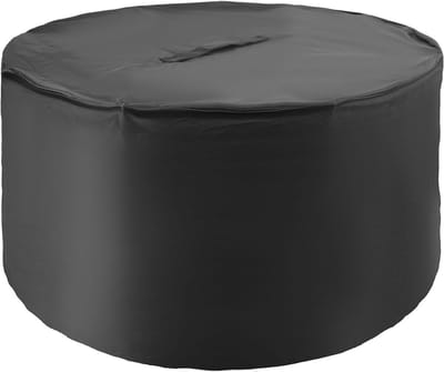 Ronde Fire Pit Cover - 28 inch Weersbestendige Fire Pit Cover - Oxford Stof Campfire Shelter met Opbergtas Accessoires voor 27 inch Fire Pits
